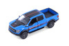 2022 Ford F-150 Raptor Pickup Truck, Blue - Kinsmart 3001DF - 1/78 Scale Diecast Model Toy Car