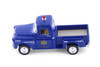 1955 Chevy Stepside Pickup Truck - Police, Blue - Kinsmart 3002DPR - 1/54 Scale Diecast Model Car
