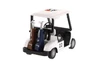 I Love New York Golf Cart, White - Showcasts 5105D-ILNY - 4.5" Scale Diecast Model Toy Car
