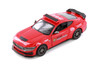 2024 Ford Mustang Dark Horse Firefighter Edition, Red - Kinsmart 5455DPR - 1/38 Scale Diecast Car