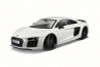 Audi R8 V10 Plus Hard Top, White - Maisto 38135W/6 - 1/18 scale Diecast Model Toy Car