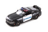2024 Ford Mustang Dark Horse Police Edition, Black - Kinsmart 5455DP - 1/38 Scale Diecast Model Car