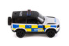 Land Rover Defender 90 Police Edition, White - Kinsmart 5428DP - 1/36 Scale Diecast Model Toy Car