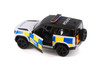 Land Rover Defender 90 Police Edition, White - Kinsmart 5428DP - 1/36 Scale Diecast Model Toy Car