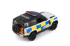 Land Rover Defender 90 Police Edition, White - Kinsmart 5428DP - 1/36 Scale Diecast Model Toy Car