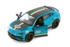 Lamborghini Urus Performante, Blue - Kinsmart 5447DF - 1/40 Scale Diecast Model Toy Car