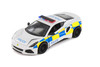 Lotus Emira Police Edition, White - Kinsmart 5441DP - 1/34 Scale Diecast Model Toy Car
