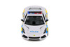 Lotus Emira Police Edition, White - Kinsmart 5441DP - 1/34 Scale Diecast Model Toy Car