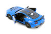 2024 Ford Mustang Dark Horse Livery Edition, Blue - Kinsmart 5455DF - 1/38 Scale Diecast Model Car