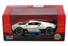 2019 Bugatti DIVO Hardtop Sports Car, White - Showcasts 38526WT - 1/24 Scale Diecast Model Toy Car