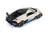 2019 Bugatti DIVO Hardtop Sports Car, White - Showcasts 38526WT - 1/24 Scale Diecast Model Toy Car