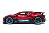 2019 Bugatti DIVO Hardtop Sports Car, Red - Showcasts 38526R - 1/24 Scale Diecast Model Toy Car