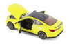 BMW M4 Compact Executive Car, Yellow - Showcasts 68280D - 1/24 Scale Diecast Model Toy Car