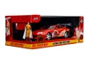 1995 Toyota Supra w/Saitama Figure, "One Punch Man" - Jada Toys 35347 - 1/24 Scale Diecast Model Car