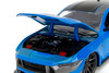 2024 Ford Mustang Dark Horse, Blue w/Black Stripes - Jada Toys 35276 - 1/24 Scale Diecast Model Toy Car
