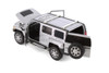 Hummer H3 SUV, Silver - Showcasts 68240D - 1/24 Scale Diecast Model Toy Car