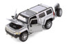 Hummer H3 SUV, Silver - Showcasts 68240D - 1/24 Scale Diecast Model Toy Car