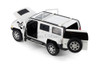 Hummer H3 SUV, White - Showcasts 68240D - 1/24 Scale Diecast Model Toy Car