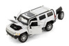 Hummer H3 SUV, White - Showcasts 68240D - 1/24 Scale Diecast Model Toy Car