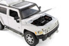 Hummer H3 SUV, White - Showcasts 68240D - 1/24 Scale Diecast Model Toy Car
