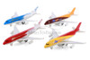 Box of 6 Sceno Jet Assortment - Showcasts 805D - 7.75" Scale Diecast Model Toy Planes