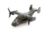 Box of 6 Military Tiltrotor Aircraft Assortment, Showcasts 8160D - 7" Scale Diecast Model Toy Planes