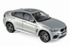 2015 BMW X6 M Hard Top, Silver - Norev 183200 - 1/18 scale Diecast Model Toy Car