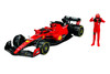 Ferrari SF-23 w/Driver Figure, #16 Charles Leclerc - Bburago 18-26809/16 - 1/24 Scale Diecast Model Toy Car