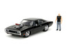 Dom's Dodge Charger R/T w/Dom Figure, Fast & furious - Jada Toys 35907 - 1/24 Scale Diecast Model Toy Car