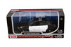2023 Dodge Charger Pursuit Police, Unmarked Black/White - Motor Max 76996BK - 1/24 Scale Diecast Model Toy Car