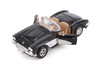 Box of 4 1959 Chevy Corvette Convertible, Asstd - Showcasts 77216D - 1/24 Scale Diecast Model Toy Cars