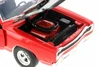 1969 Dodge Coronet Super Bee Hardtop, Red - Showcasts 77315R - 1/24 Scale Diecast Model Toy Car