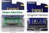CHASE CAR Green Machine - Auto Body Shop - Four-Post Lifts, Green - Greenlight 16100A/48 - 1/64 scale Diecast Accessory