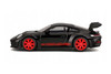 Porsche 911 GT3 RS Sports Car, Black/Red - Bburago 18-38313BK - 1/43 Scale Diecast Model Toy Car
