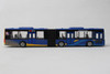 MTA New York City Articulated Bus Small, Blue - Daron RT8452-1 - 6" Scale Plastic Model Toy Car