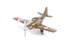 Air Chief WWII Fighter, Brown - Showcasts 502D - 4.75" Scale Diecast Model Toy Plane