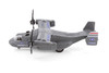 Military Tiltrotor Aircraft w/Lights/Sounds, Gray, Showcasts 8160D - 7" Scale Diecast Model Toy Plane