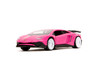 Lamborghini Aventador SV Sports Car, Pink - Jada Toys 35362 - 1/32 Scale Diecast Model Toy Car