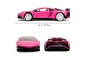 Lamborghini Aventador SV Sports Car, Pink - Jada Toys 35362 - 1/32 Scale Diecast Model Toy Car