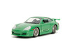 Porsche 911 GT3 (996) Sports Car, Green - Jada Toys 35360 - 1/32 Scale Diecast Model Toy Car