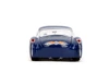 1957 Chevy Corvette Hardtop, Blue w/Flames - Jada Toys 35031 - 1/24 Scale Diecast Model Toy Car