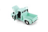 1955 Ford F-100 Pickup Truck, Green - Showcasts 71341GN - 1/24 Scale Diecast Model Toy Car