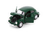 Volkswagen Beetle Hardtop Compact Car, Green - Showcasts 37926 - 1/24 Scale Diecast Model Toy Car
