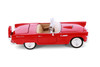 1956 Ford Thunderbird Convertible, Red - Showcasts 71215D - 1/24 Scale Diecast Model Toy Car