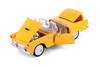1956 Ford Thunderbird Convertible, Yellow - Showcasts 71215D - 1/24 Scale Diecast Model Toy Car