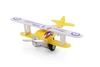 Show Flight Biplanes, Yellow - Showcasts 500D - 5.25" Scale Diecast Model Toy Plane