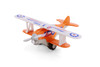 Show Flight Biplanes, Orange - Showcasts 500D - 5.25" Scale Diecast Model Toy Plane