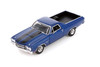 1970 Chevy El Camino SS 396, Blue - Showcasts 71347D - 1/24 Scale Diecast Model Toy Car