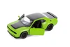 2023 Dodge Challenger SRT Demon 170, Green - Kinsmart 5461D - 1/40 Scale Diecast Model Toy Car