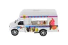 Ice Cream Truck, White - Kinsmart 5253/57D - 5" Scale Diecast Model Toy Car